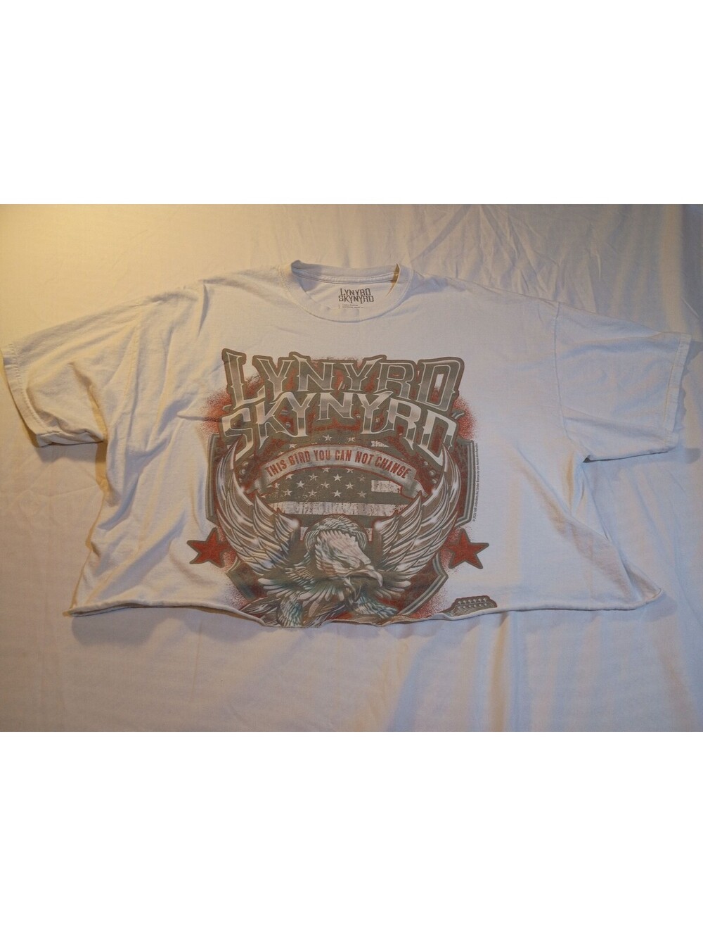 Lynyrd Skynyrd White Graphic Band T-Shirt S/M